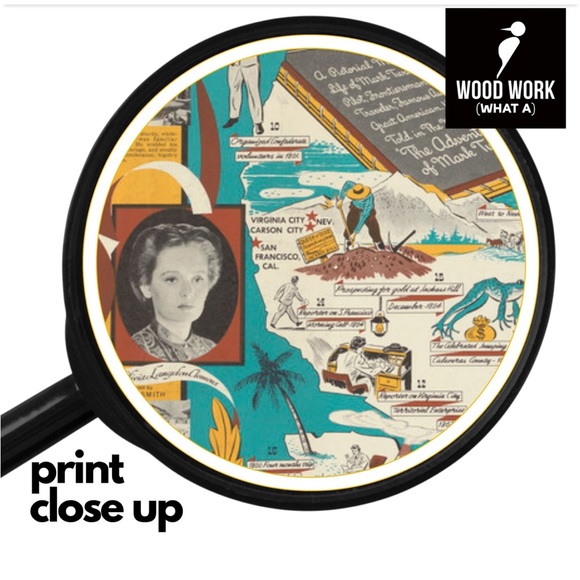 Wooden Puzzles | The Adventures of mark Twain Wooden Puzzle 300 cs. 15.7x23.6 in - Picture 8 of 8